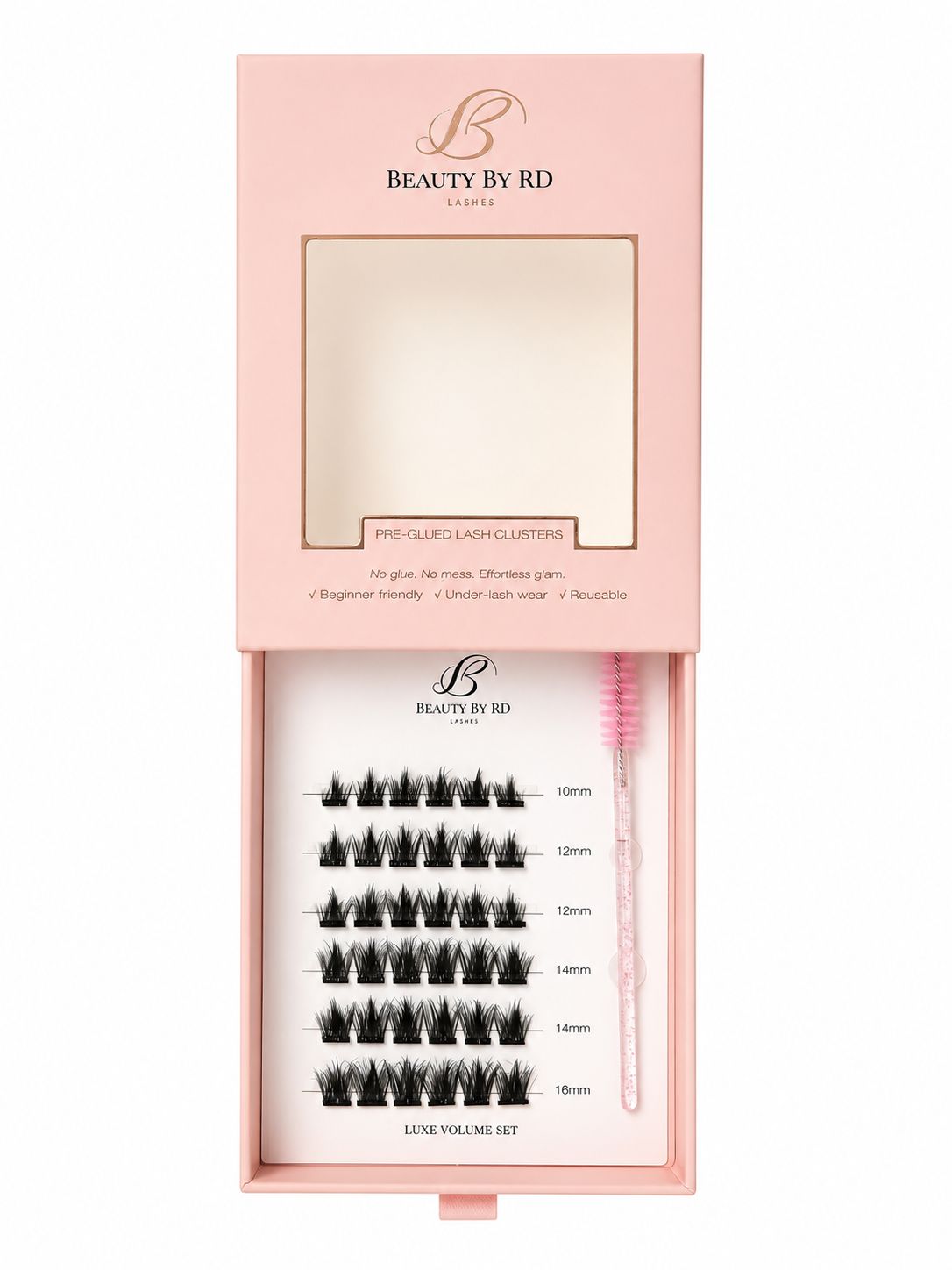 Spike Me Up Lash set including Free Applicator